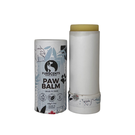 FurScents Protective Paw Balm push up stick open