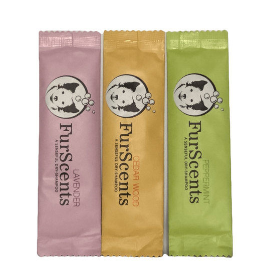FurScents Bestsellers Trial Kit: 1 to-go pack of each Lavender, Cedarwood and Peppermint